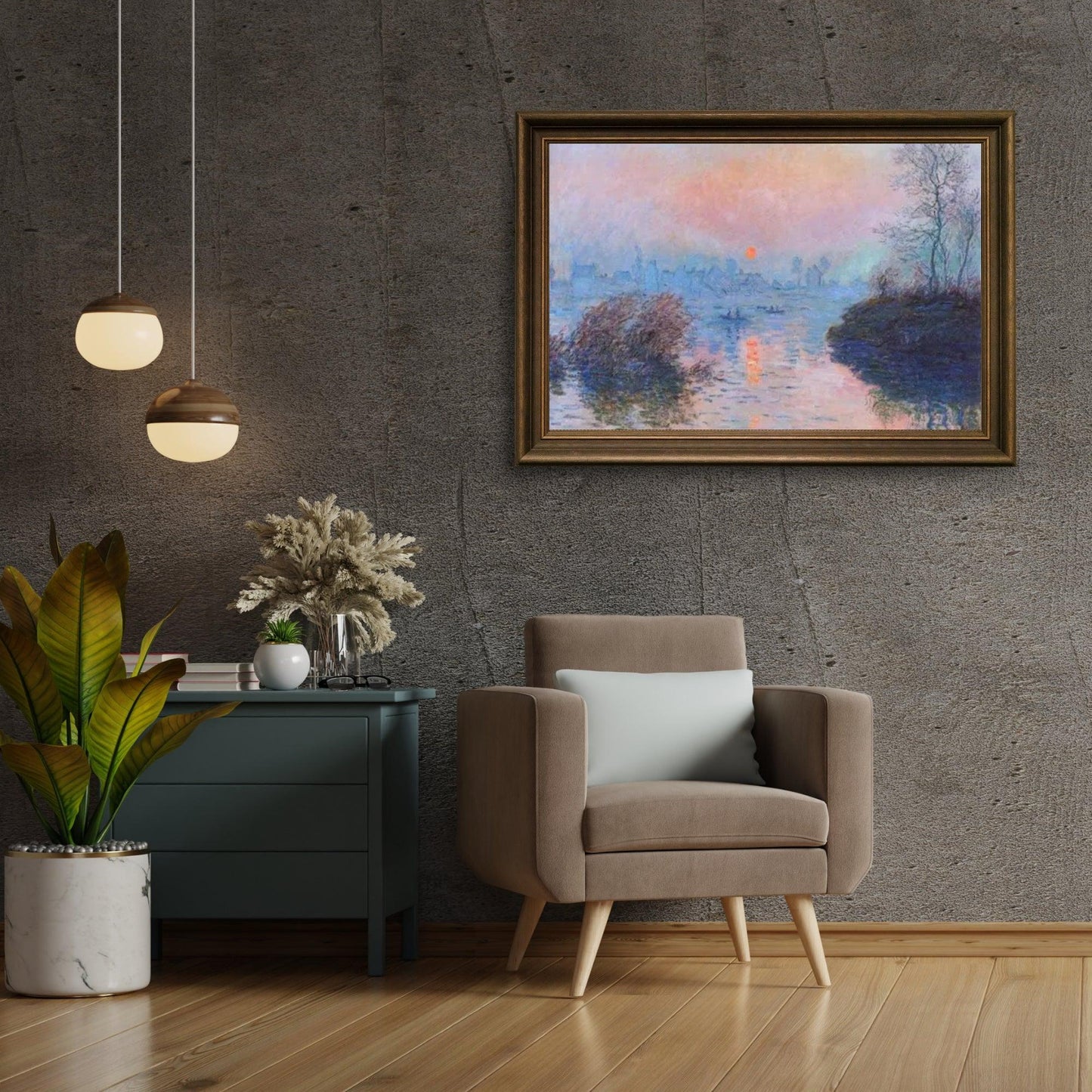 Diamond Painting Zachód słońca na Sekwanie - SEOS Shop ®
