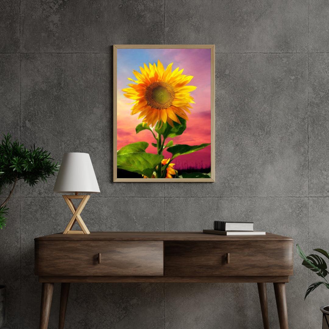 Diamond painting - Słonecznik na polu - SEOS Shop ®