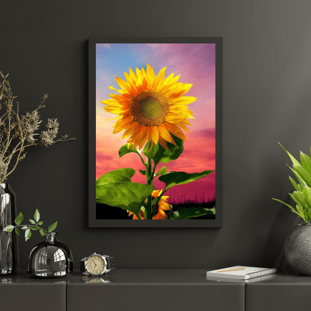 Diamond painting - Słonecznik na polu - SEOS Shop ®