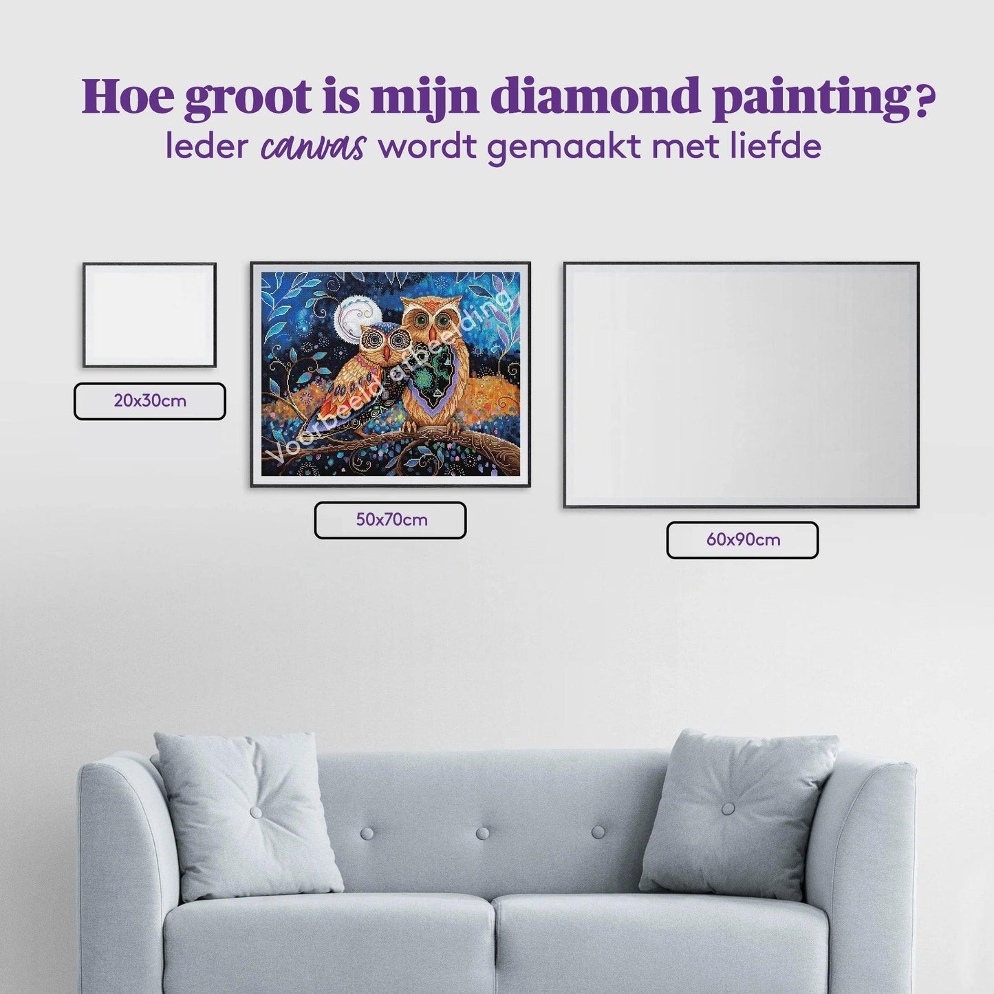 Diamond Painting Olifant 5 luik - SEOS Shop ®