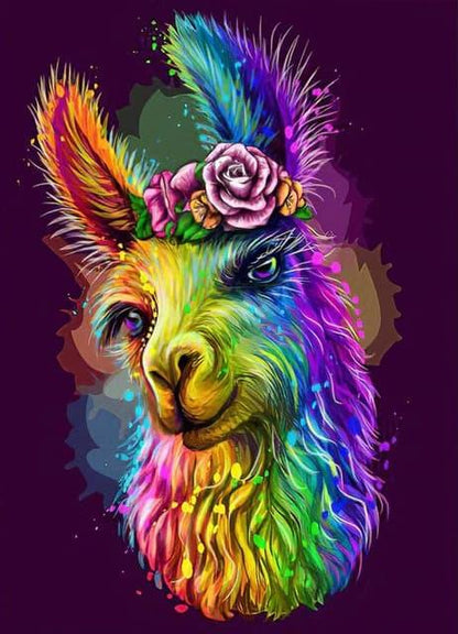 Diamond Painting Zabawna lama - SEOS Shop ®