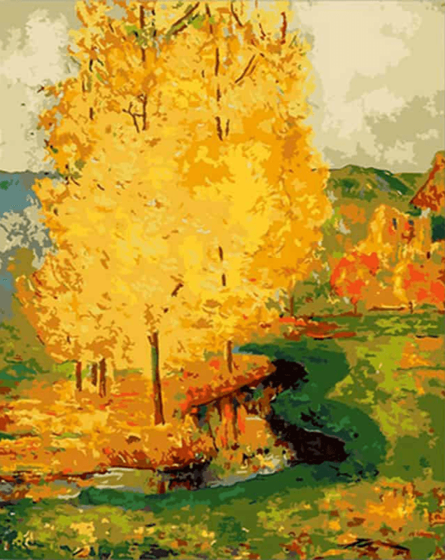 Diamond Painting Abstrakcyjne drzewo Van Gogh - SEOS Shop ®
