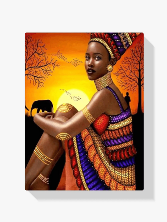 Diamond Painting Afrykańska Kobieta - SEOS Shop ®
