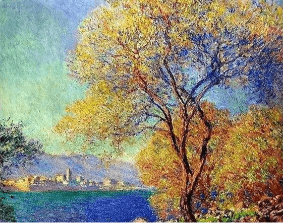 Diamond Painting Antibes widziane z ogrodów Salis - SEOS Shop ®