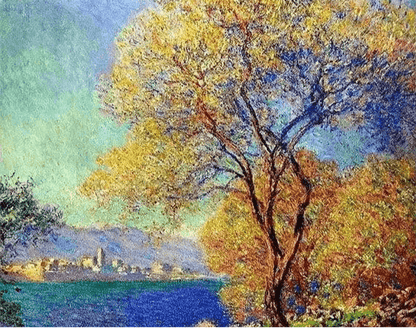 Diamond Painting Antibes widziane z ogrodów Salis - SEOS Shop ®