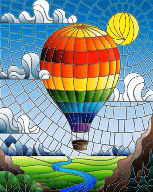 Diamond Painting - Lot balonowy - SEOS Shop ®