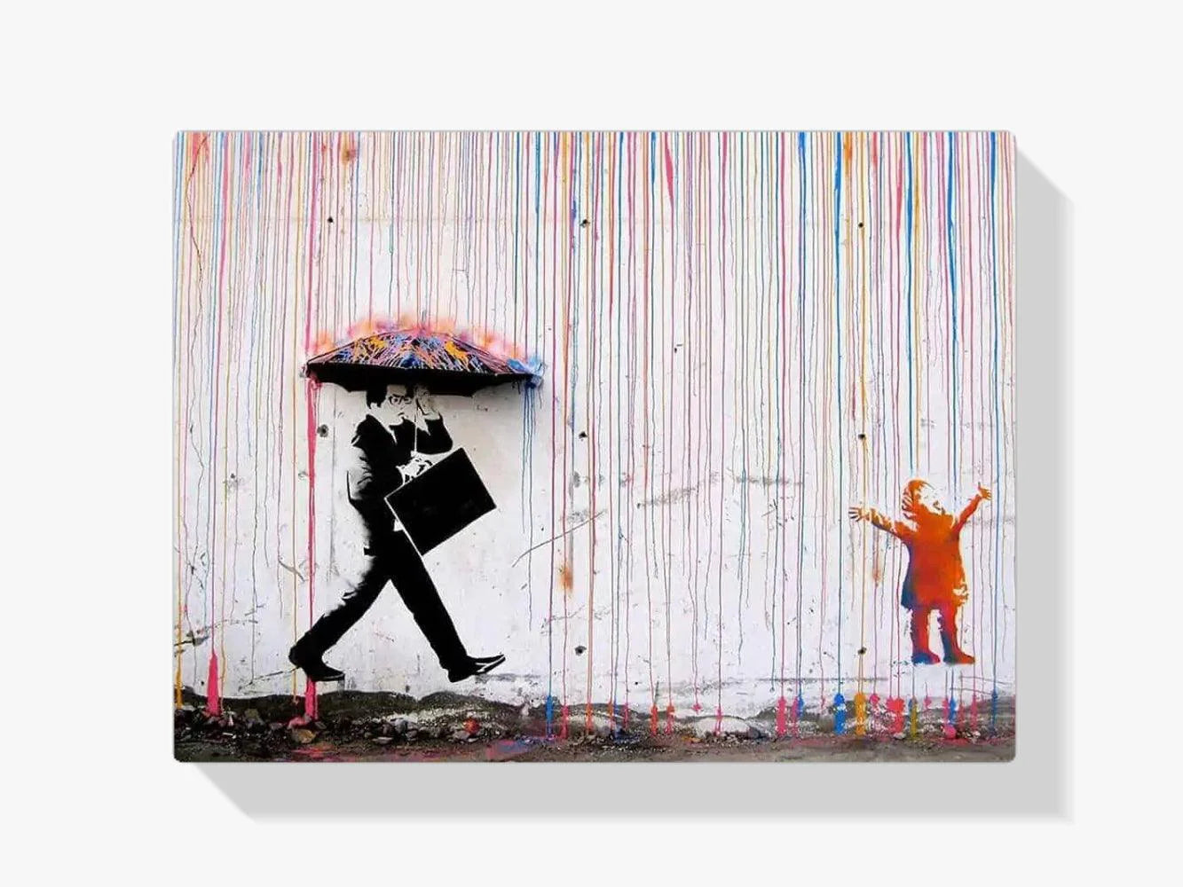 Diamond Painting Banksy – Deszcz kolorów - SEOS Shop ®