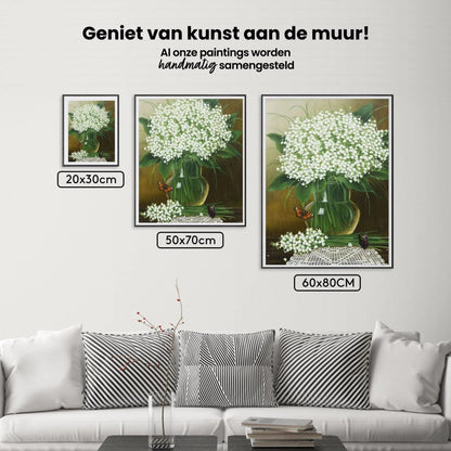 Diamond Painting Kwiaty i motyl - SEOS Shop ®