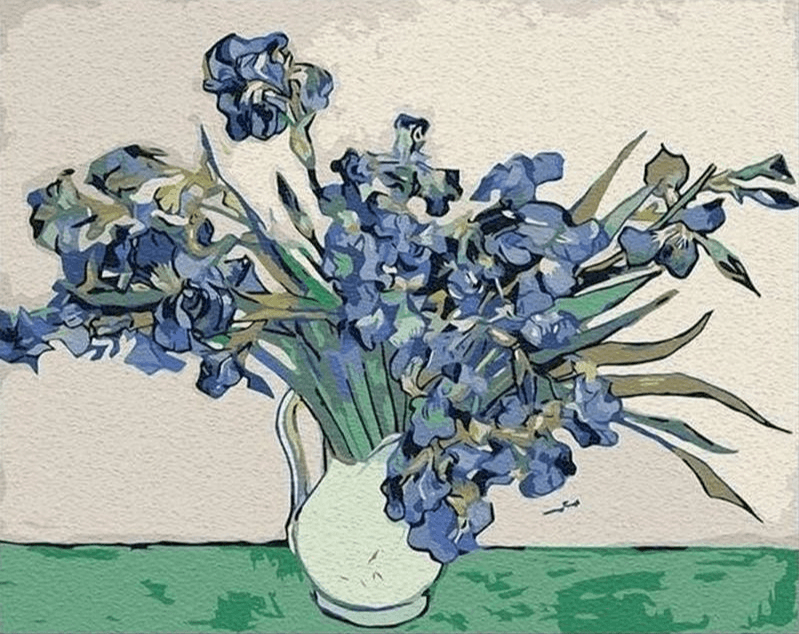 Diamond Painting Kwiaty w wazonie Van Gogh - SEOS Shop ®