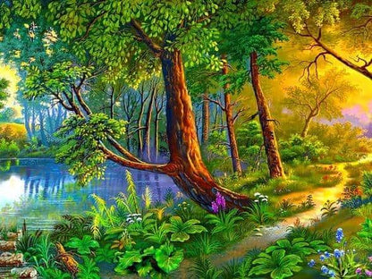Diamond Painting Boom nad wodą – SEOS Shop ®