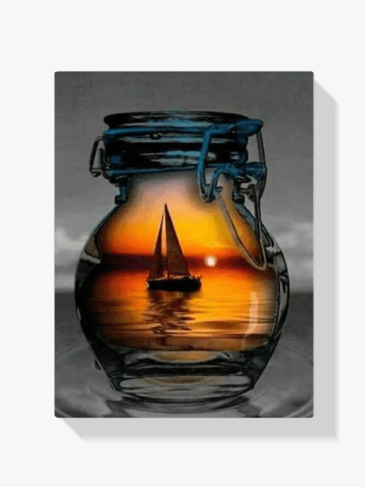 Diamond Painting Boot w lampie - SEOS Shop ®