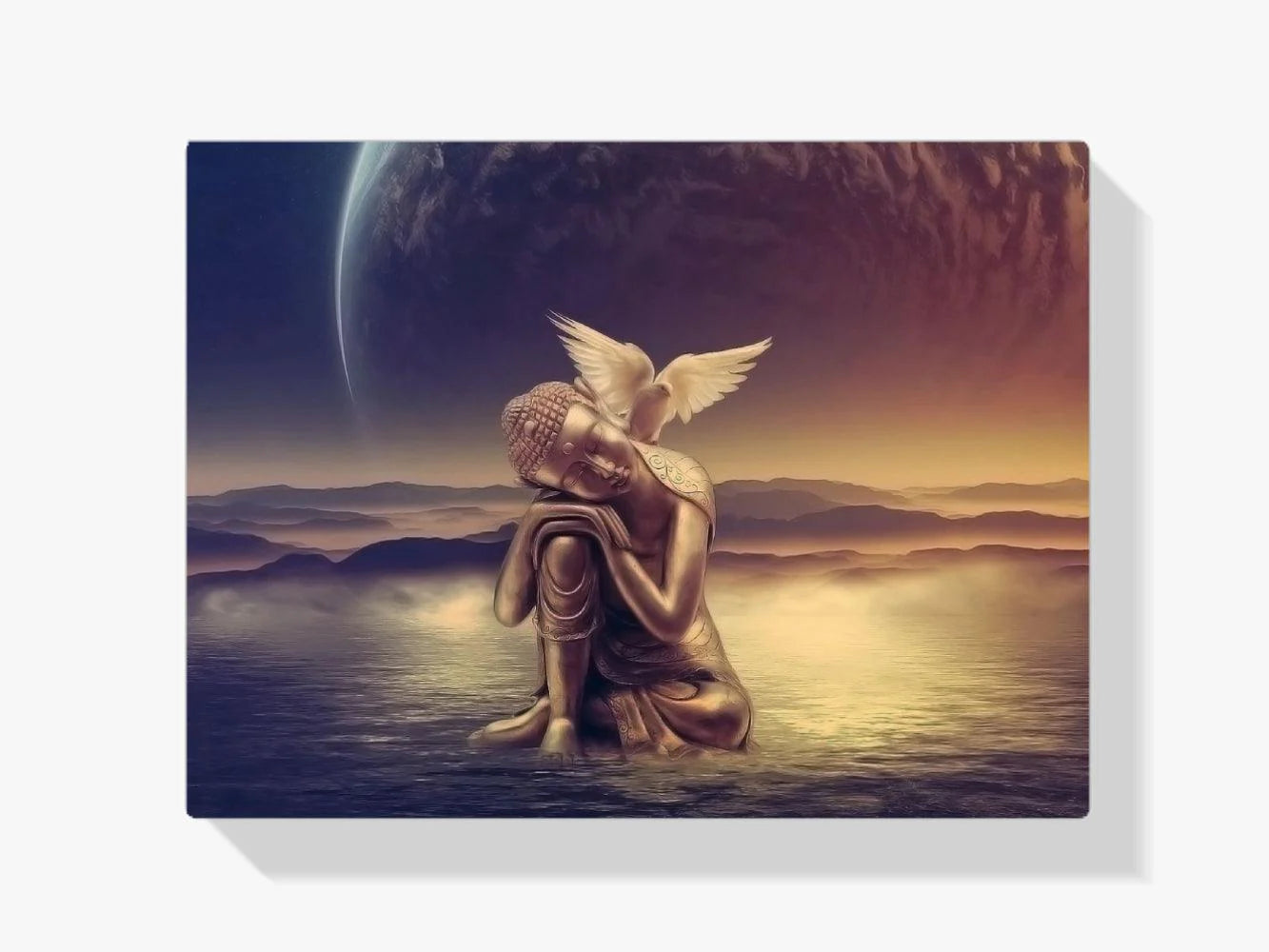 Diamond Painting Buddha z Księżycem - SEOS Shop ®