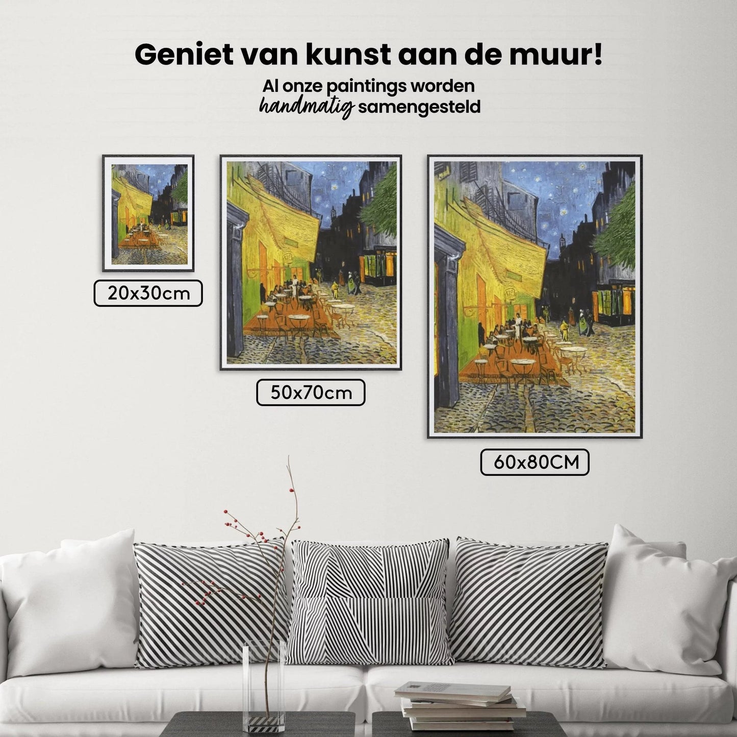 Diamond Painting Caféterras ‘s nachts - SEOS Shop ®