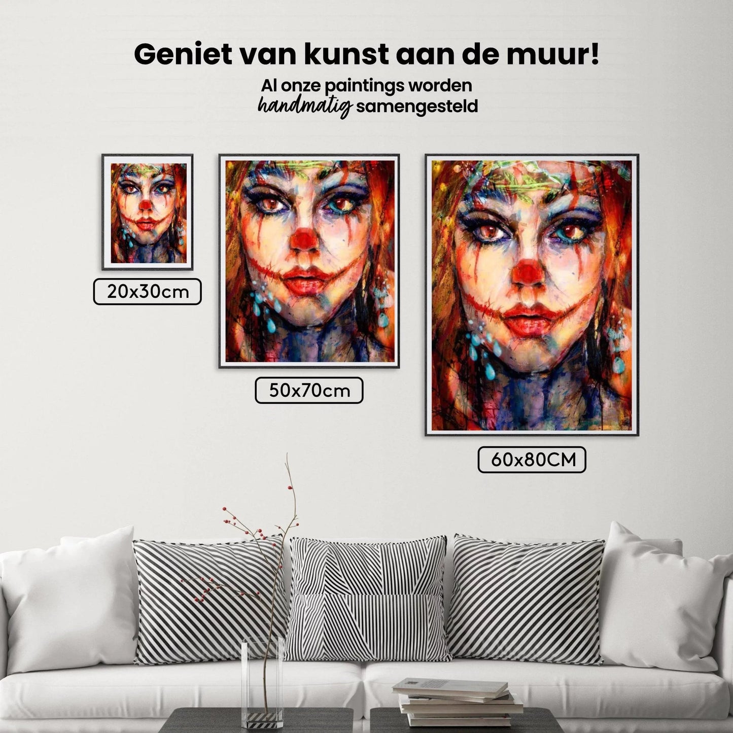 Diamond Painting Clown Dziewczynka - SEOS Shop ®