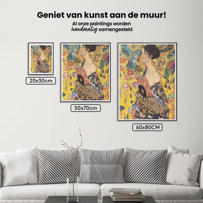 Diamond Painting Kobieta z wachlarzem - SEOS Shop ®