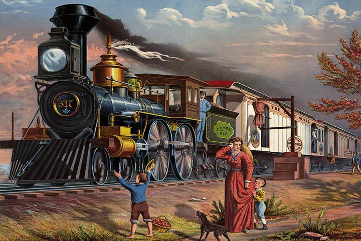 Diamond Painting Wesoły pociąg – SEOS Shop ®