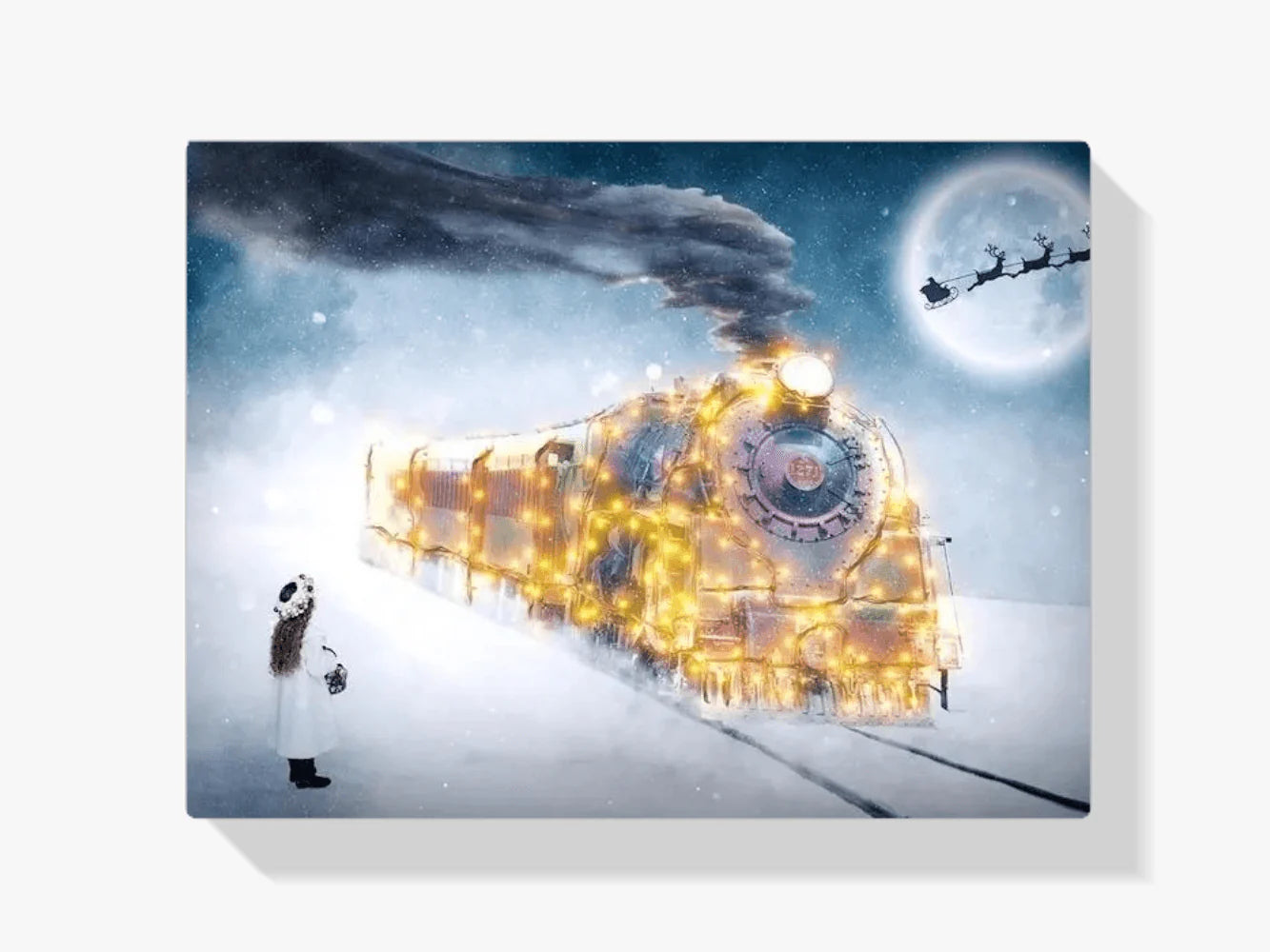 Diamond Painting Pociąg Świąteczny – SEOS Shop ®