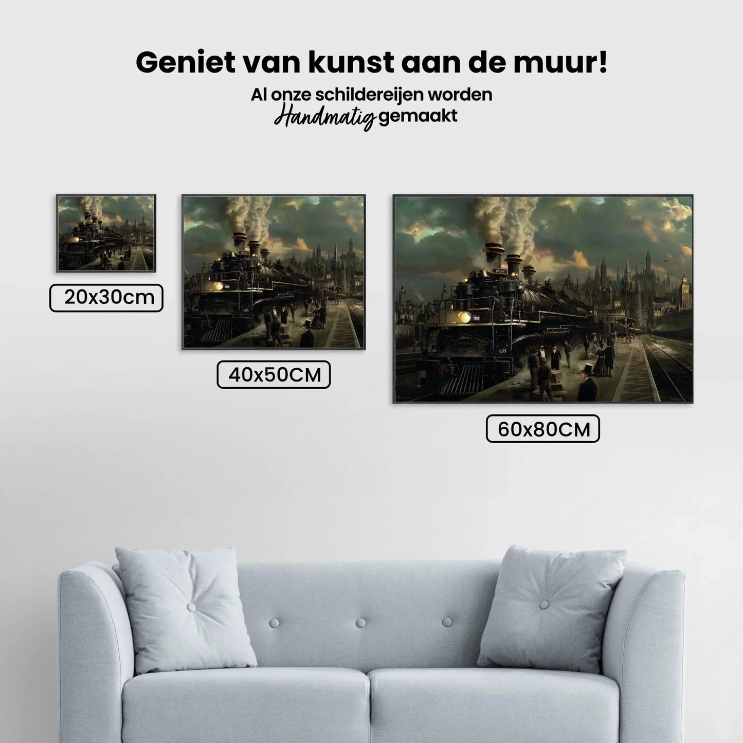 Diamond Painting Pociąg miejski – SEOS Shop ®