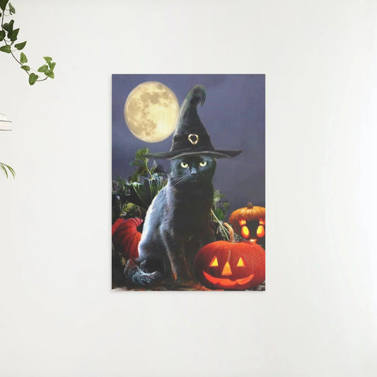 Diamond Painting Czarny Kot - SEOS Shop ®