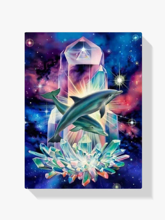 Diamond Painting Diament i delfiny - SEOS Shop ®
