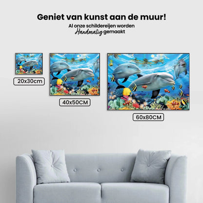 Diamond Painting Świat Delfinów - SEOS Shop ®