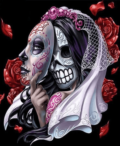 Diamond Painting Czaszka - Maska - SEOS Shop ®