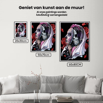 Diamond Painting Czaszka - Maska - SEOS Shop ®