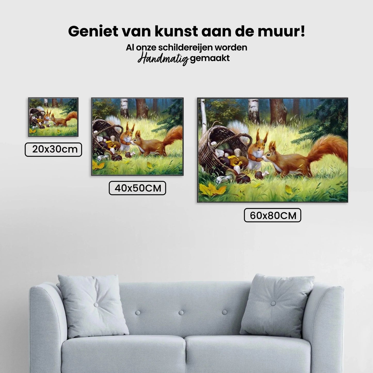 Diamond Painting Wiewiórka z Grzybkiem - SEOS Shop ®