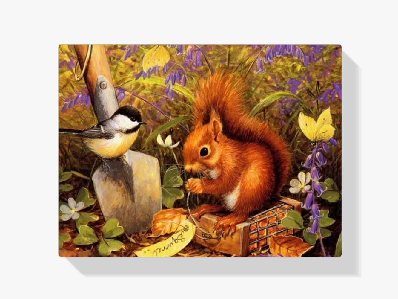 Diamond Painting Wiewiórka z ptakiem - SEOS Shop ®