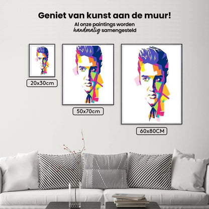 Diamond Painting Elvis Presley abstrakcyjny - SEOS Shop ®