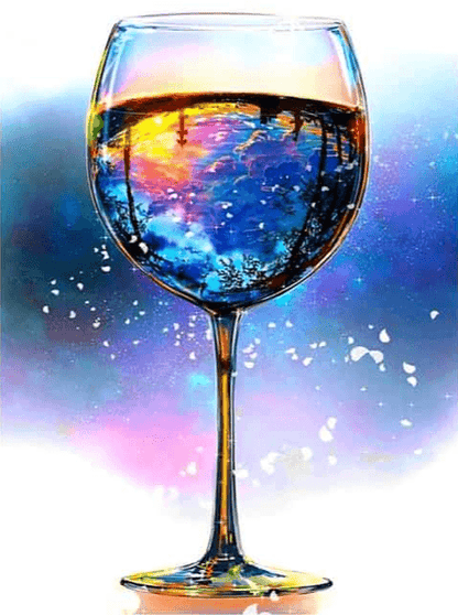 Diamond Painting Fantasie Szklanka Wina - SEOS Shop ®