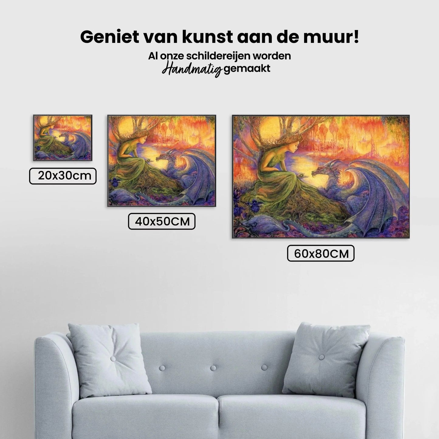 Diamond Painting Fee Spotkanie z Smokiem - SEOS Shop ®