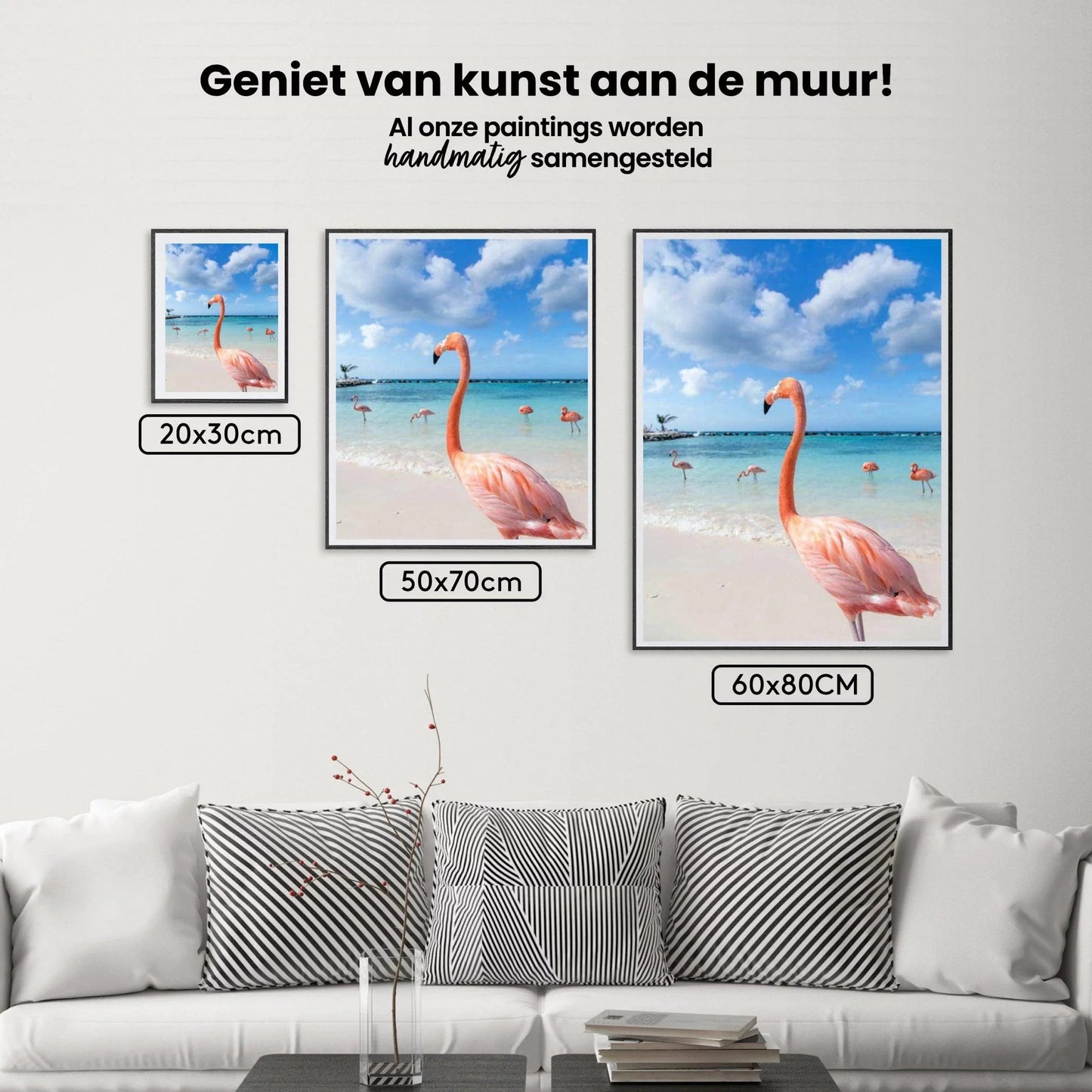 Diamond Painting Flamingo na plaży - SEOS Shop ®