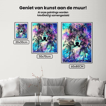Diamond Painting Galaxy Wolf - SEOS Shop ®