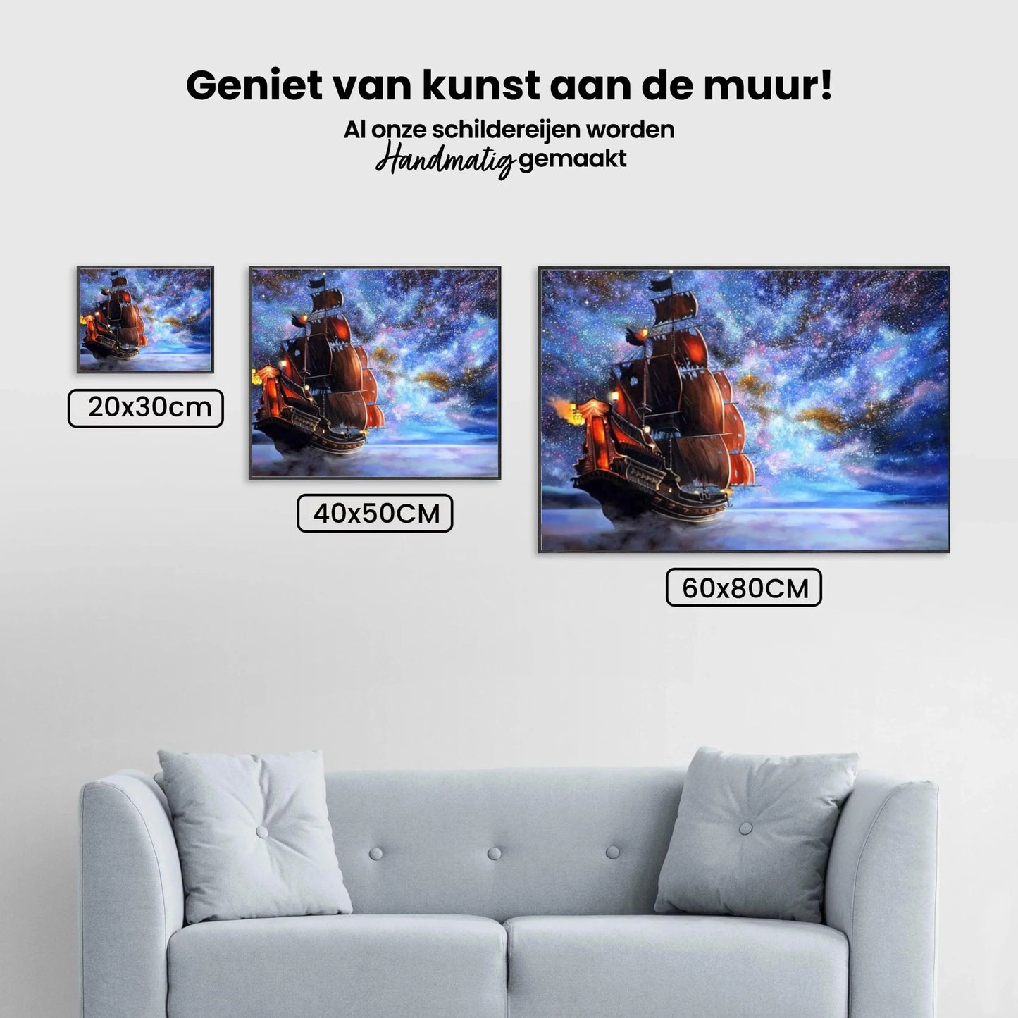 Diamond Painting Galaxy Żaglówka - SEOS Shop ®
