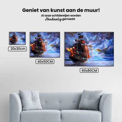 Diamond Painting Galaxy Żaglówka - SEOS Shop ®