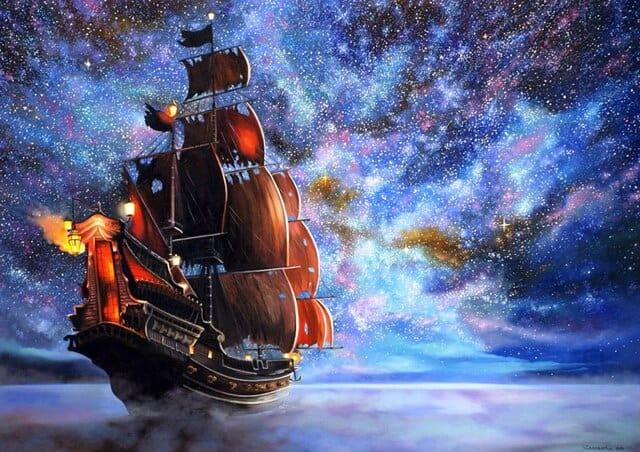 Diamond Painting Galaxy Żaglówka - SEOS Shop ®