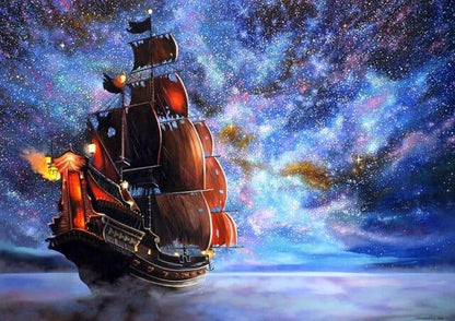 Diamond Painting Galaxy Żaglówka - SEOS Shop ®