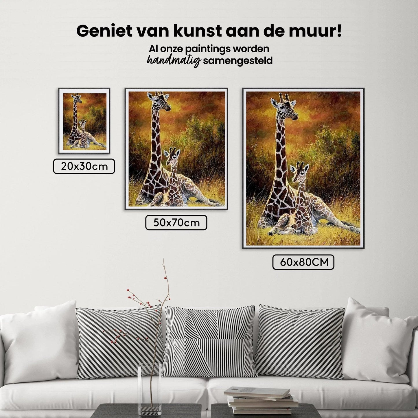Diamond Painting Żyrafa Matka i Dziecko – SEOS Shop ®