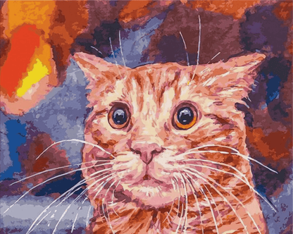Diamond Painting - Śmieszny Kot - SEOS®
