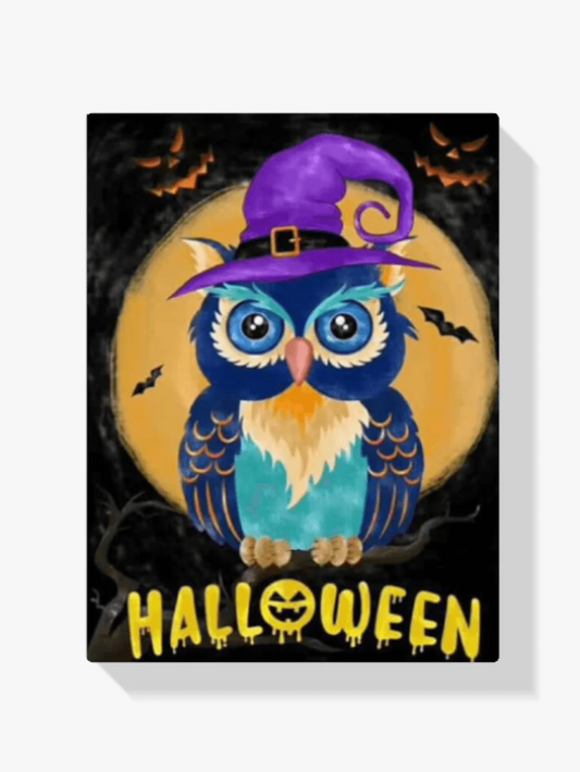 Diamond Painting Halloween Sowa - SEOS Shop ®