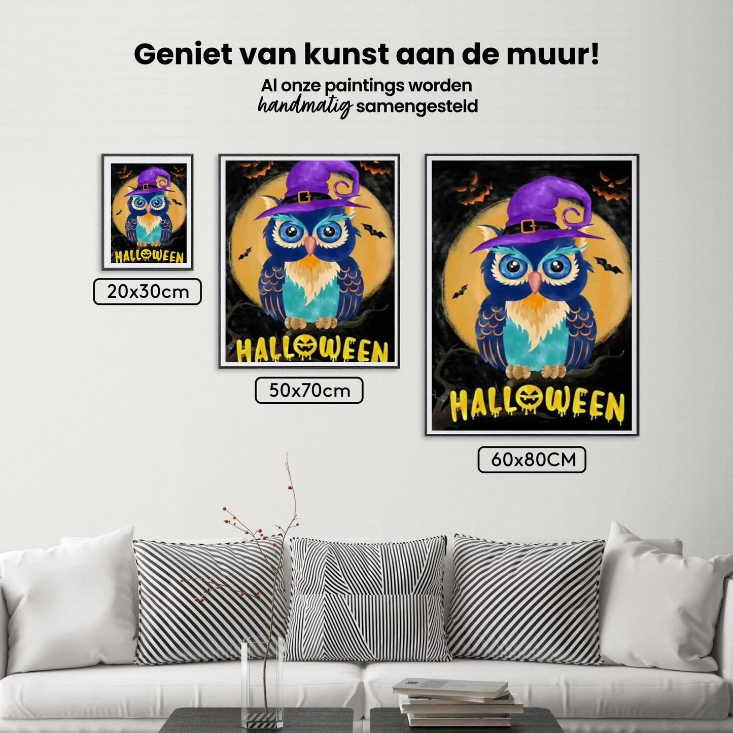 Diamond Painting Halloween Sowa - SEOS Shop ®