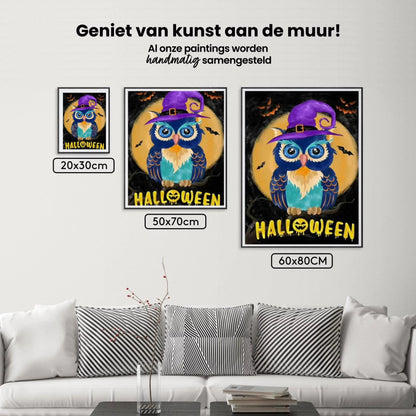 Diamond Painting Halloween Sowa - SEOS Shop ®