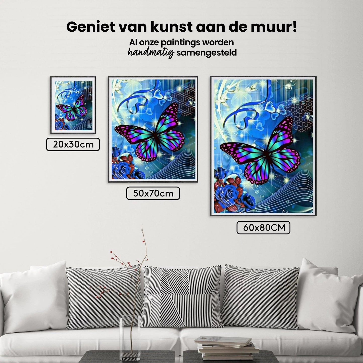 Diamond Painting Serce i Motyl - SEOS Shop ®