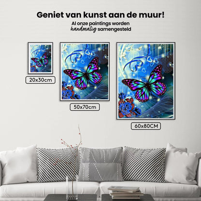 Diamond Painting Serce i Motyl - SEOS Shop ®