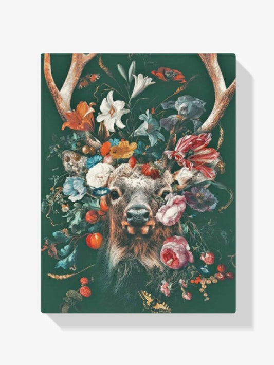 Diamond Painting Jeleń z kwiatami - SEOS Shop ®