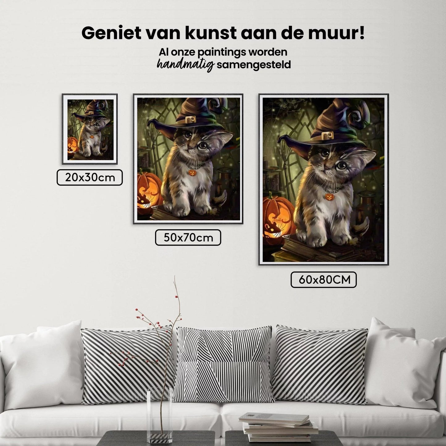 Diamond Painting Kot Halloween - SEOS Shop ®