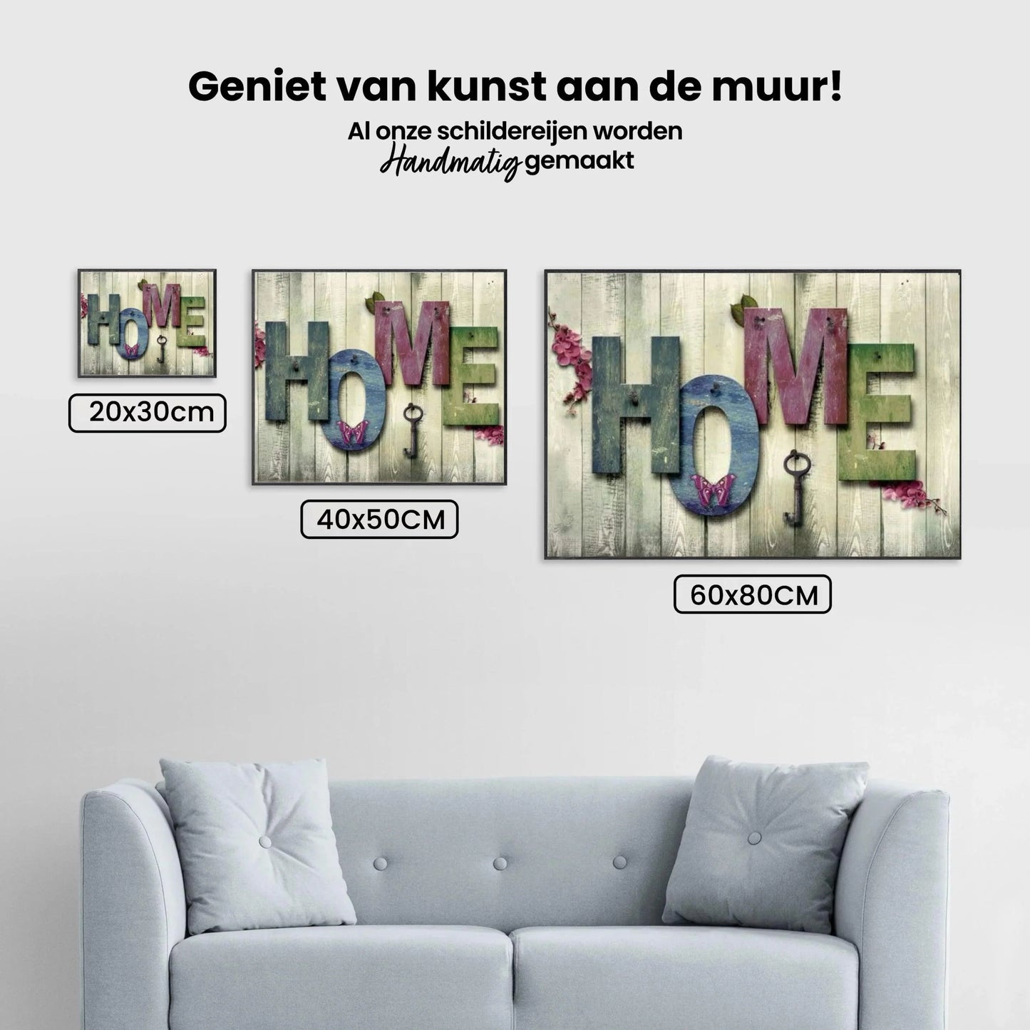 Diamond Painting Home z motylem i kluczem – SEOS Shop ®