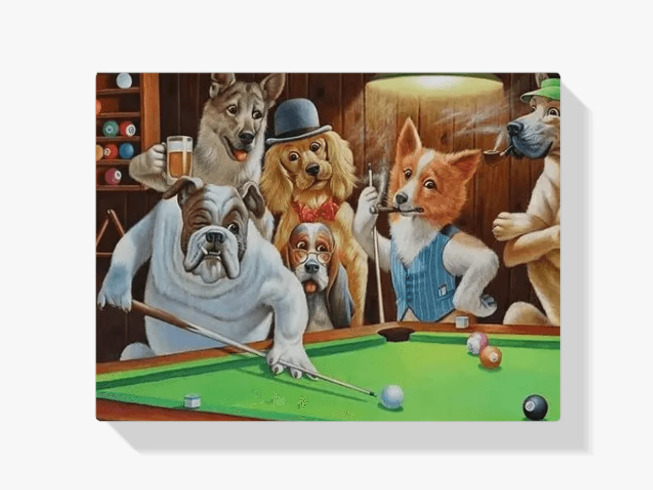 Diamond Painting Psy Bawiące Się w Basenie - SEOS Shop ®