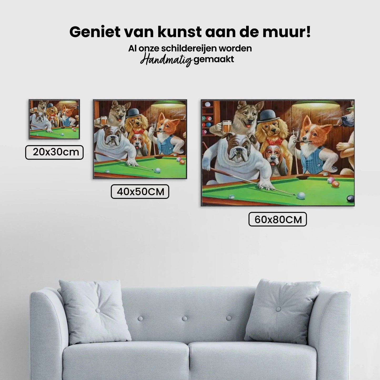 Diamond Painting Psy Bawiące Się w Basenie - SEOS Shop ®